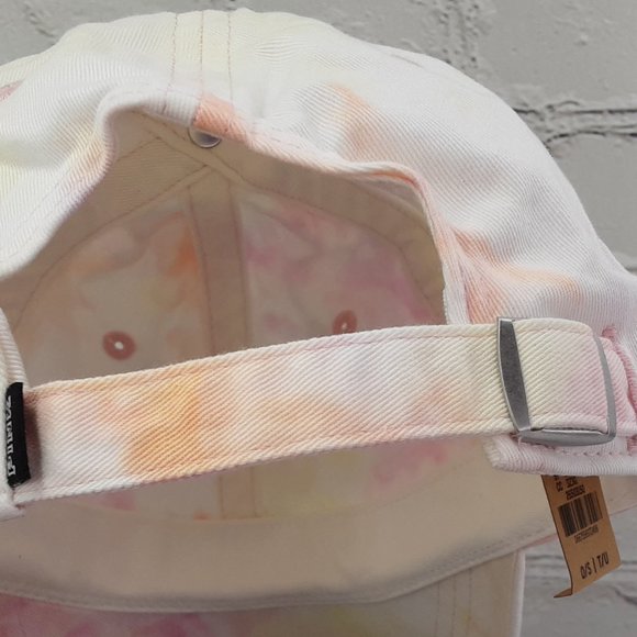 VICTORIA'S SECRET 'PINK' EMBROIDED LOGO TIE-DYE BALL CAP/ HAT ADJUSTABLE BACK - Picture 8 of 16